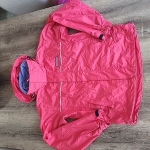 VINEYARD VINES NOR'EASTER 111 Hooded Jacket Unisex Soft Shell Rain Jacket